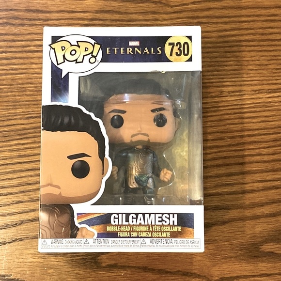 Pop #730 Gilgamesh marvel eternal bobble head - Picture 1 of 6